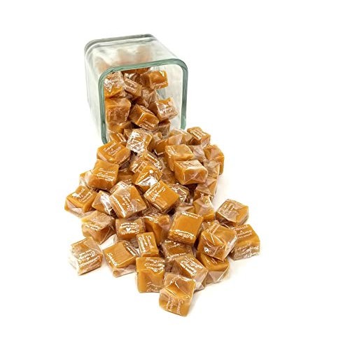 Crazyoutlet Caramel Candy, Individually Wrapped Squares, Bulk Pa