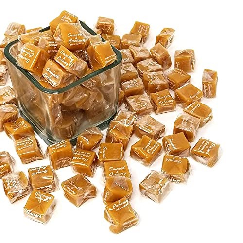 Crazyoutlet Caramel Candy Squares, Individually Wrapped, Bulk Pa