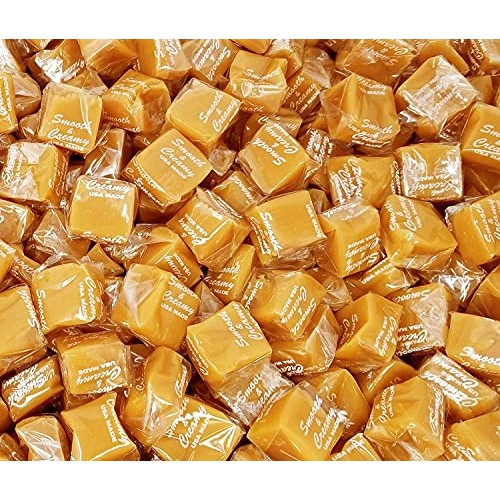 Crazyoutlet Caramel Candy Squares, Individually Wrapped, Bulk Pa