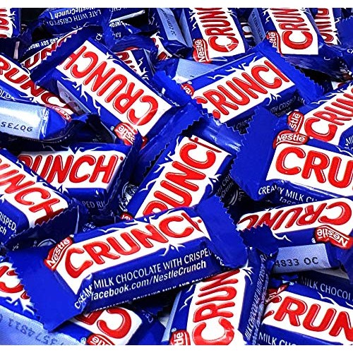 Crazyoutlet Nestle Crunch Fun Size Candy Bar, Creamy Milk Chocol