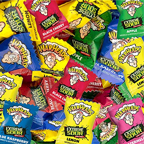 CrazyOutlet Warheads Extreme Sour Easter Hard Candy, Assorted Fr...