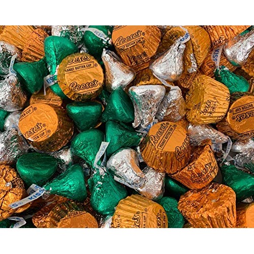 St. Patricks Day Hersheys Kisses Chocolate Candy, Reeses Pean