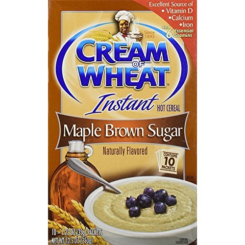 Cream Of Wheat Maple Brown Sugar Instant Hot Cereal, 10 1.23 Ou