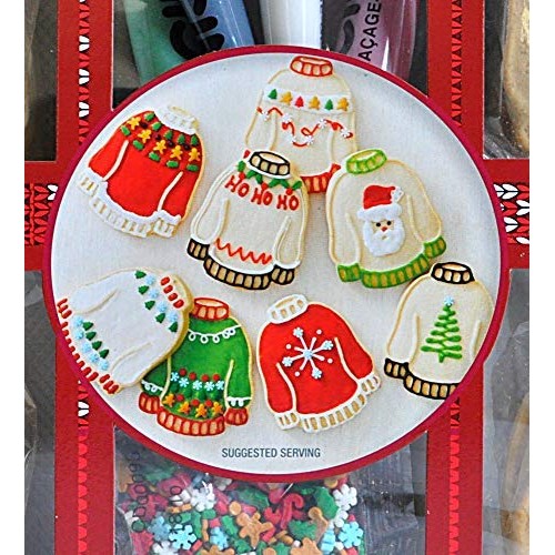 Create A Treat Ugly Sweater Cookie Kit Large Party Size - 16 Van