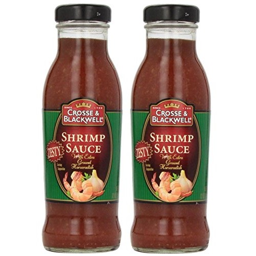 Crosse &Amp; Blackwell Zesty Shrimp Sauce Pack Of 2 12 Oz Bottles