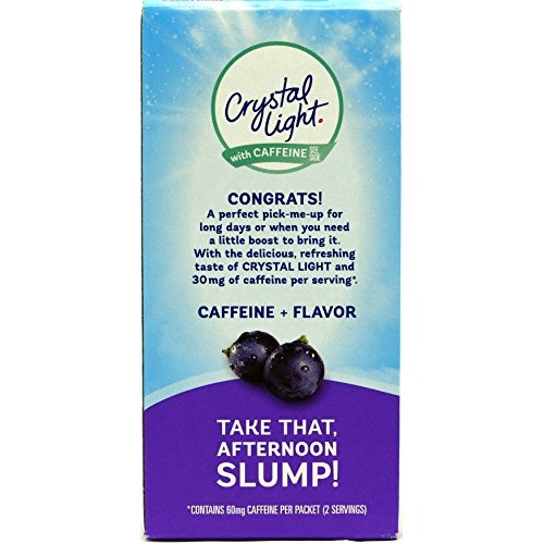 Crystal Light Crystal Light On The Go Energy Grape, 10 Ct Pack