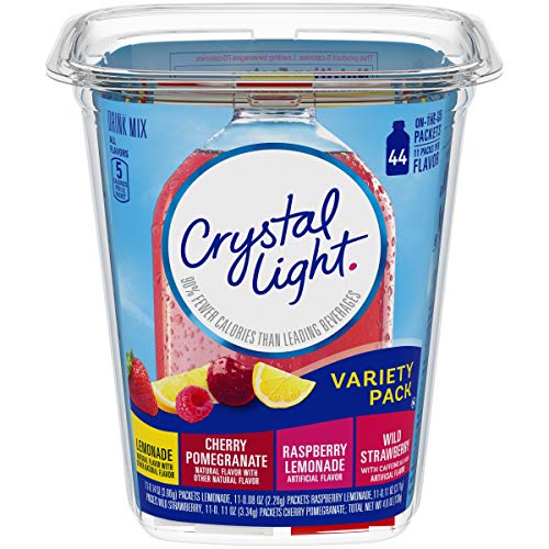 Crystal Light Lemonade, Raspberry Lemonade, Wild Strawberry &Amp; Ch