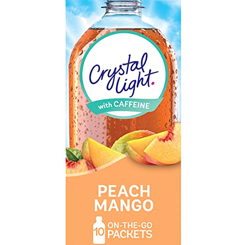 Crystal Light Sugar-Free Peach Mango Drink Mix 60 On-The-Go Pac