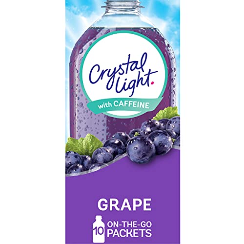 Crystal Light Sugar-Free Grape Energy Drink Mix With Caffeine 1