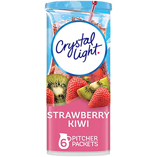 Crystal Light Strawberry Kiwi Drink Mix 72 Pitcher Packets, 12