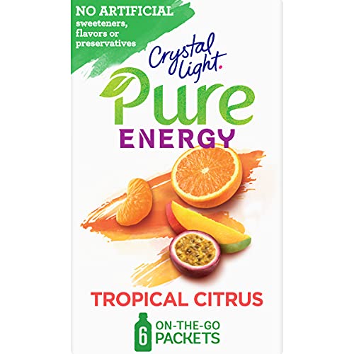 Crystal Light Pure Energy Tropical Citrus Naturally Flavored Pow