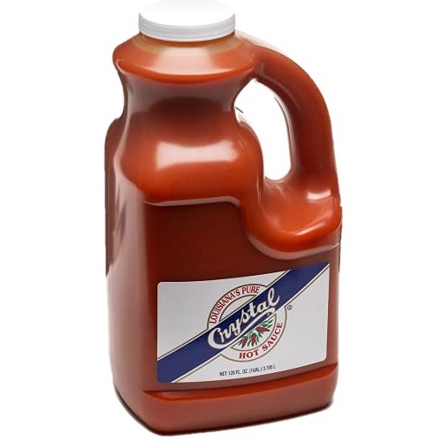 Crystal Louisianas Pure Hot Sauce, Original, 1 Gallon Bottle 1