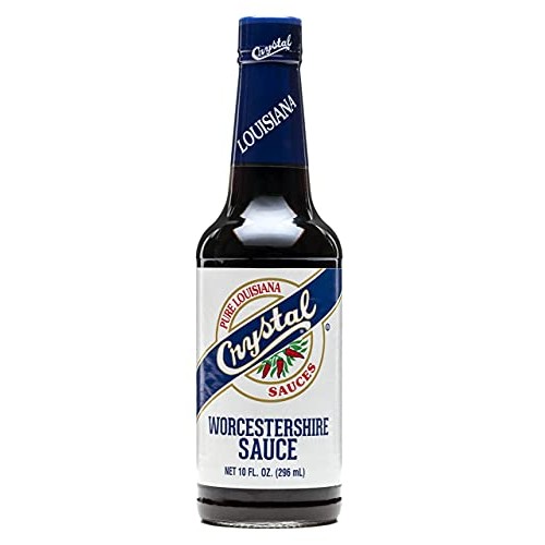 Crystal Louisianas Worcestershire Sauce, 10 Ounce, Tangy Season