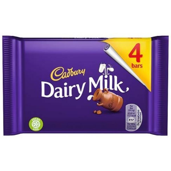 Cadbury Dairy Milk Chocolate Candy Bar Pack Imported From The Uk