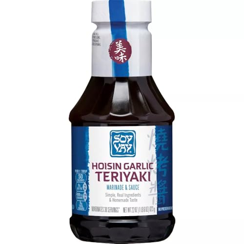 Soy Vay Hoisin Garlic Teriyaki, Marinade and Sauce, 22 ounces