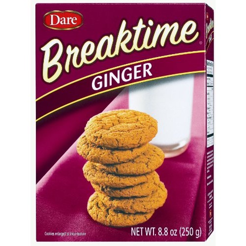 Dare Foods Breaktime Ginger Cookies – Delicately Spiced Crunchy