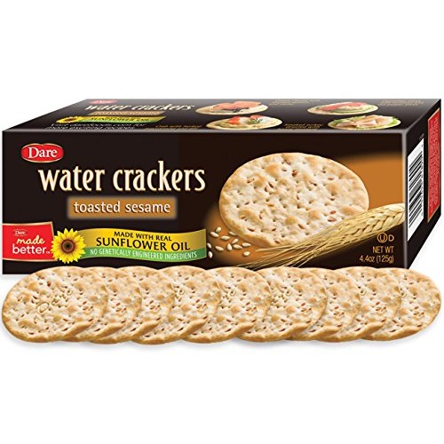 Dare Toasted Sesame Water Crackers – Healthy Entertaining Snacks