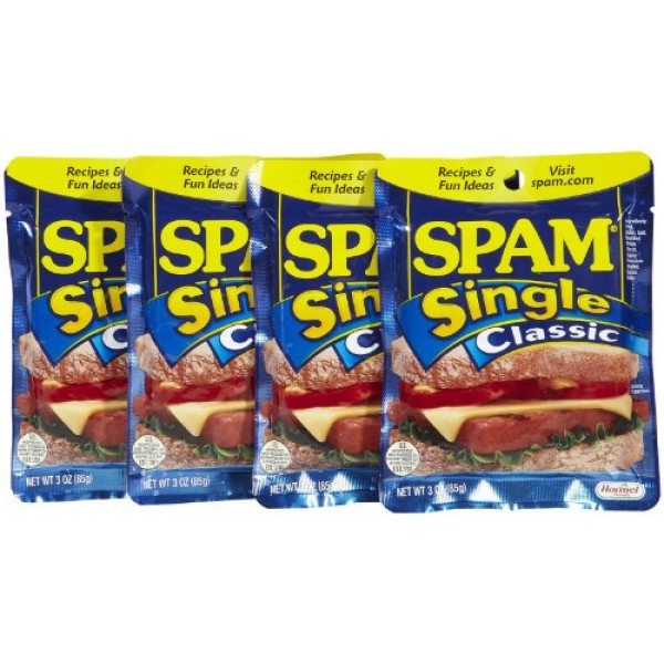 Spam Single Classic 25 Ounce 4 Pack 