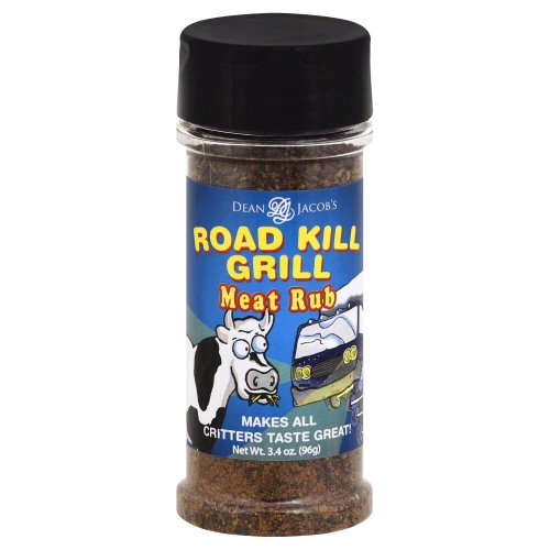 Crystal Dean Jacobs Seasoning Rub Meat Road Kill, 3.4 Oz