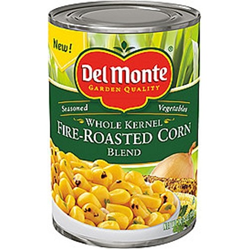 Del Monte, Seasoned Vegetables, Whole Kernel Fire-Roasted Corn B