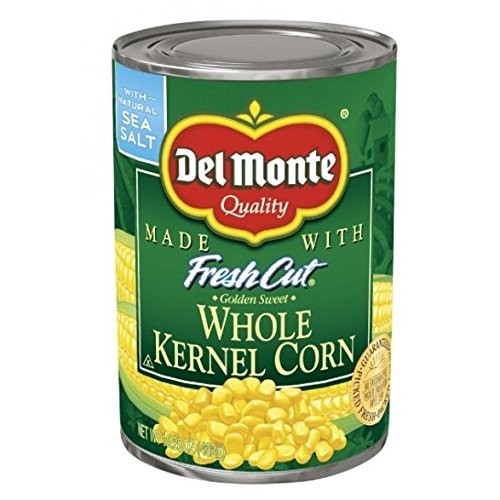 Del Monte Fresh Cut Whole Kernel Corn - With Sea Salt 15.25 Oz.