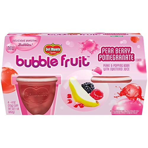 Del Monte Bubble Fruit Snack Cup, 4 Ounce