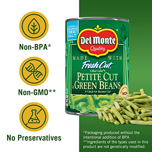 Del Monte Petite Cut Green Beans