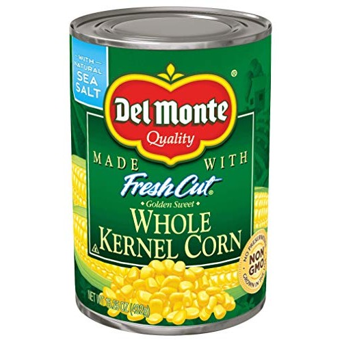 Del Monte Canned Fresh Cut Golden Sweet Whole Kernel Corn, 15.25