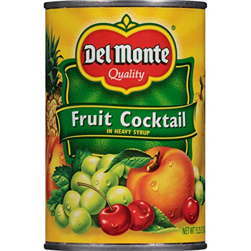 Del Monte Canned Fruit Cocktail In Heavy Syrup, 15.25-Ounce