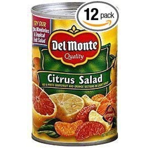 Del Monte Citrus Salad 15Oz Can Pack Of 12