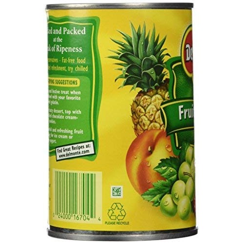 Del Monte Classic Fruit Cocktail In Heavy Syrup 15.25 Oz Pack O