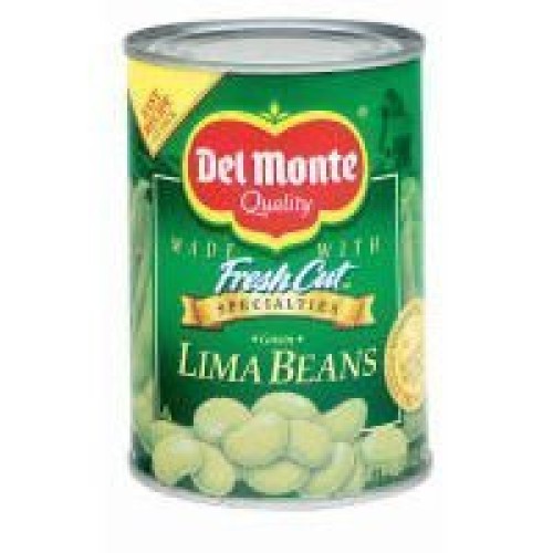 Del Monte Green Lima Beans, 15.25Oz Can Pack Of 6