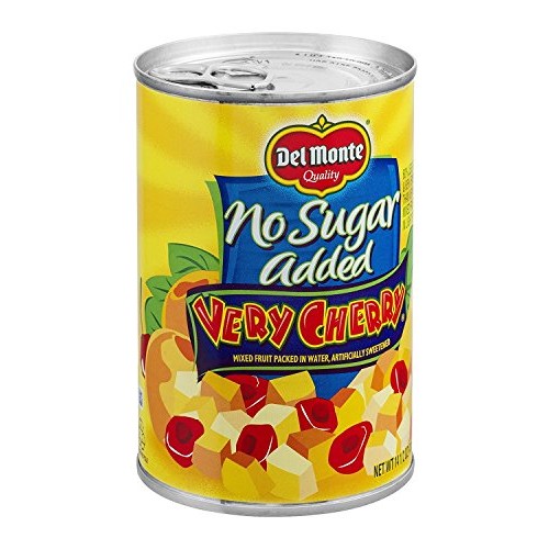 Del Monte No Sugar Added Very Cherry Mixed Fruit In Water 14.5Oz