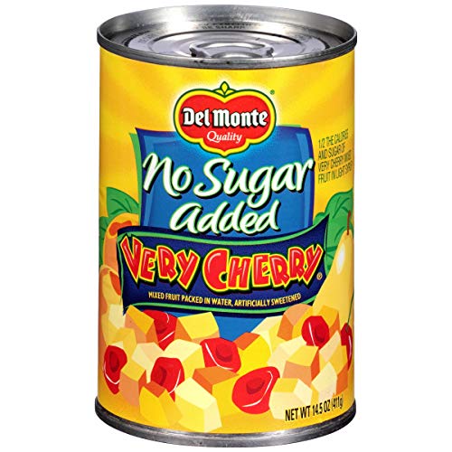 Del Monte, No Sugar Added, Very Cherry Mixed Fruit In Water, 14.