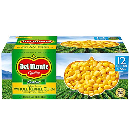 Del Monte Whole Kernel Corn Made With Fresh Cut With Natural Sea