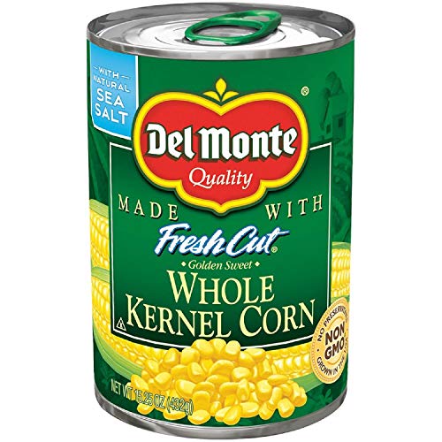 Del Monte Whole Kernel Corn Made With Fresh Cut With Natural Sea