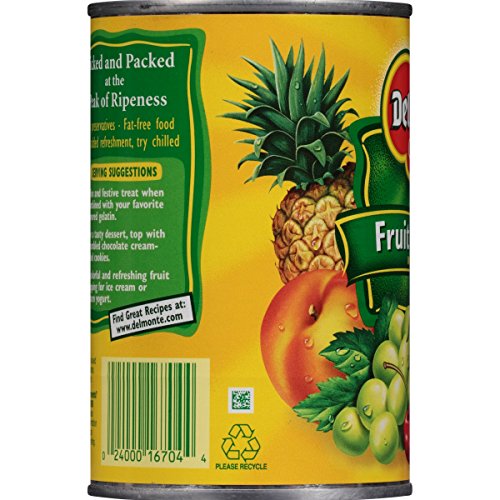 Pack Of 12 Del Monte Canned Fruit Cocktail In Heavy Syrup, 12X