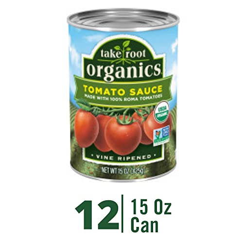 Take Root Organics Tomato Sauce, 15 Ounce, Pack Of 12