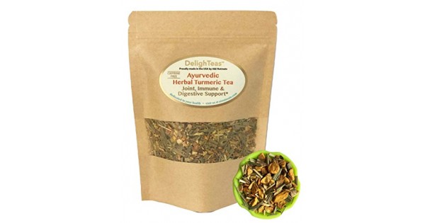 Ayurvedic Anti Inflammatory Tea Organic Loose Leaf Turmeric 0515