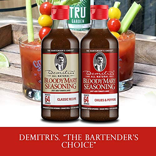 Demitris Bloody Mary Mix Seasoning All Natural - Classic ...