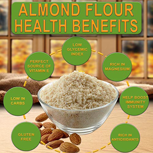 6 Oz Organic Almond Flour Powdered Gluten Free Low Glycemic Non-