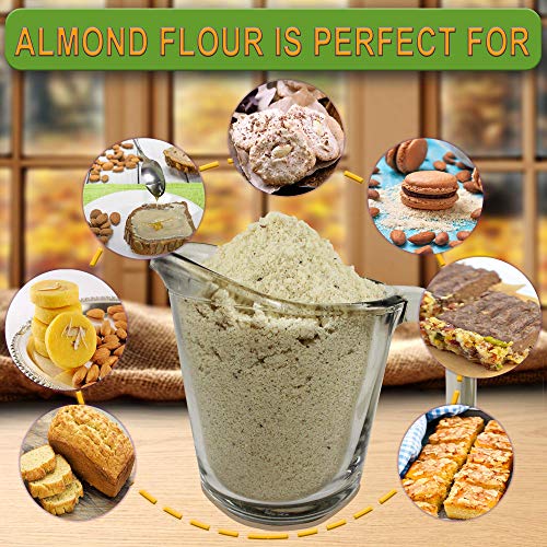 6 Oz Organic Almond Flour Powdered Gluten Free Low Glycemic Non-