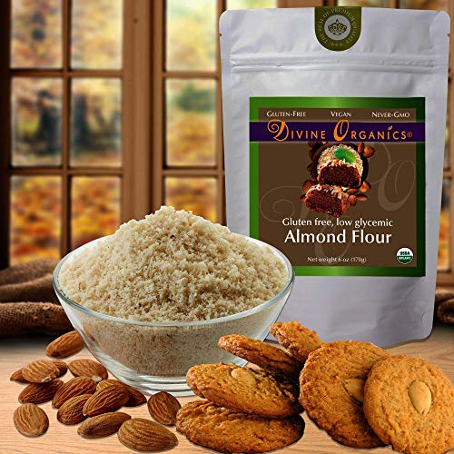 6 Oz Organic Almond Flour Powdered Gluten Free Low Glycemic Non-