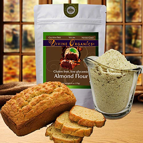 6 Oz Organic Almond Flour Powdered Gluten Free Low Glycemic Non-