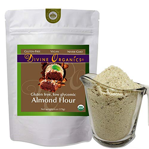 6 Oz Organic Almond Flour Powdered Gluten Free Low Glycemic Non-