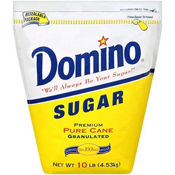 Domino Confectioners Sugar 10X Powdered Pure Cane Sugar, 4 Lb 64 Ounce  (Pack of 1)