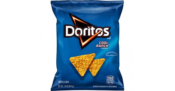 Doritos Cool Ranch Flavored Tortilla Chips, 1.75 Ounce (Pack