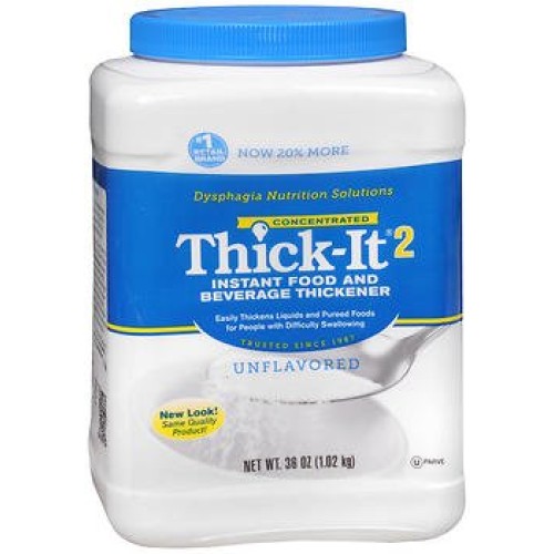 Thick-It 2 Instant Food And Beverage Thickener, Unflavored Conce