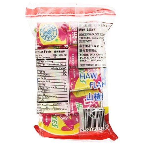 Haw Flakes 3.18 Oz / 90 G Pack Of 3