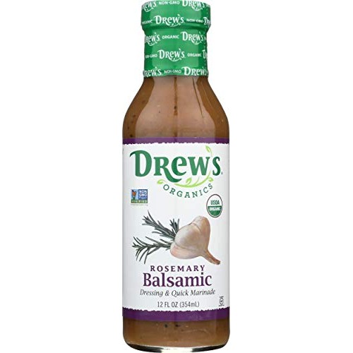 Drews All-Natural Salad Dressing And 10 Minute Marinade, Rosema